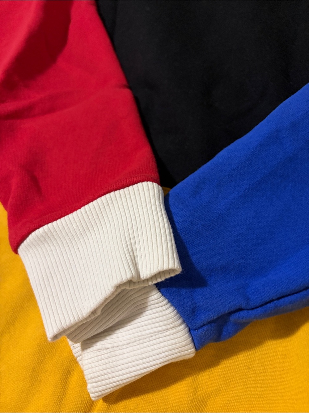 Third Man Records Color-Block Men's Hoodie with Hood and Kangaroo Pocket - Picture 4 of 6